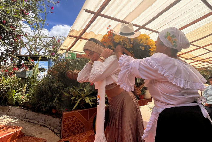 Tour silletas y flores